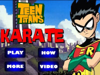 Игра Юные Титаны - Каратэ
